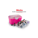 Maleta Organizadora Multiuso -  Cosmetic Box - Odontologia, Maquiagem, Pesca, Ferramentas